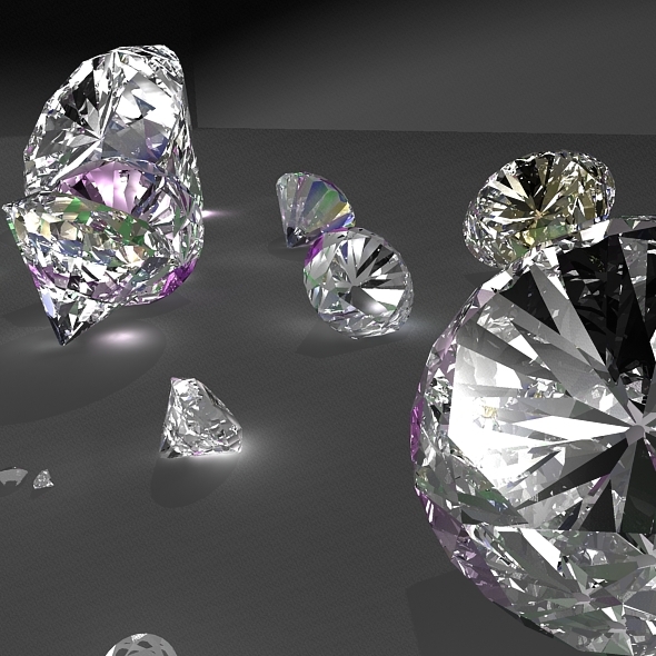 Diamond CG Textures & 3D Models | 3DOcean