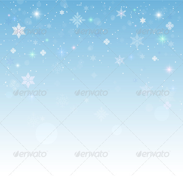 Christmas Snow Background