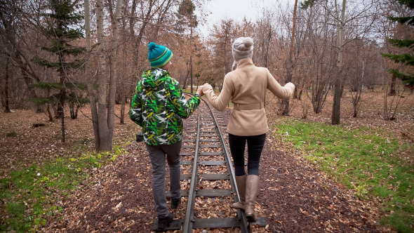 Walk Along The Rails