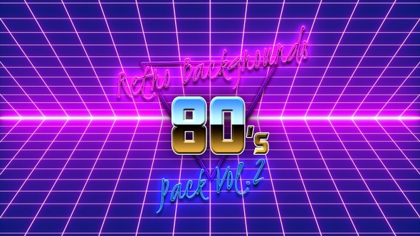 80s Retro-Futuristic Pack vol.2 (6 in 1) 