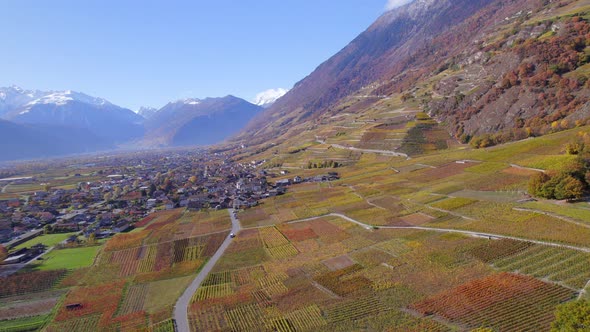 Valais Wine Region Switzerland's Largest Vineyard and Wine Production Area