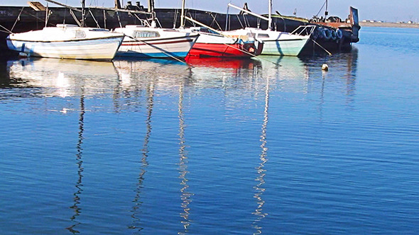 Yachts In The Harbor