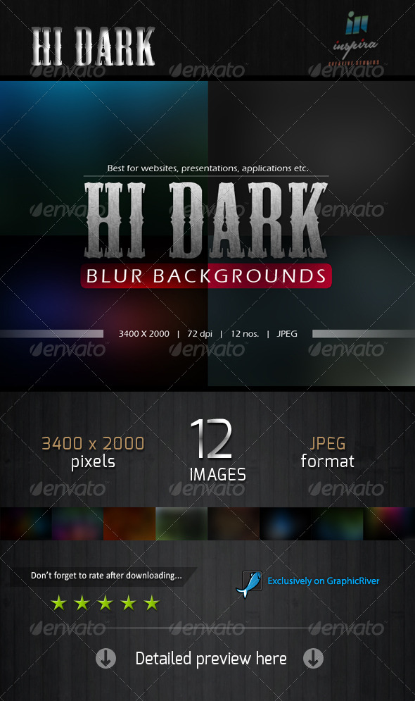 Hi Dark Blur Backgrounds