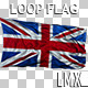 United Kingdom Loop Flag - VideoHive Item for Sale