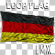 Germany Loop Flag - VideoHive Item for Sale