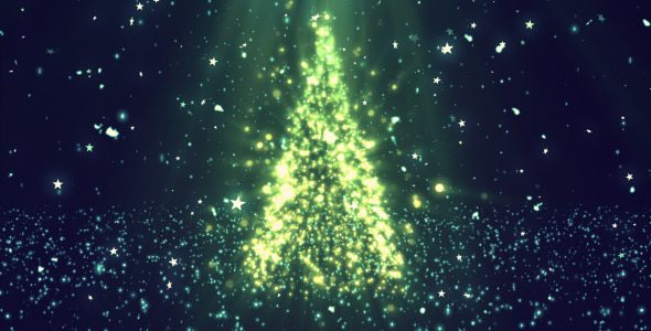 Christmas Tree Glitters 2