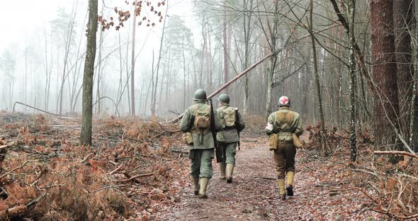 Moscow Russia  September 28 2019 Historical Reenactment