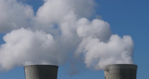 Nuclear power station,Dampierre-en-Burly,  France