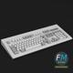 Vintage Personal Computer Keyboard - 3DOcean Item for Sale