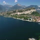 Beauty Aerial Landscape of Lake Garda Italy with Linfano and Torbole City - VideoHive Item for Sale