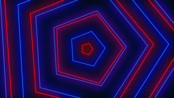 Neon polygon