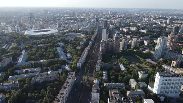 Kyiv  Aerial View of the Capital of Ukraine