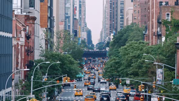 Traffic in New York 