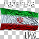 Iran Loop Flag - VideoHive Item for Sale