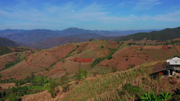 Ban Pa Pong Piang Rice Terraces or Baan Pa Pong Pieng in Doi Inthanon National Park Chiang Mai