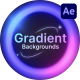 Gradient Backgrounds Pack - VideoHive Item for Sale