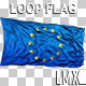 EU Loops Flag - VideoHive Item for Sale