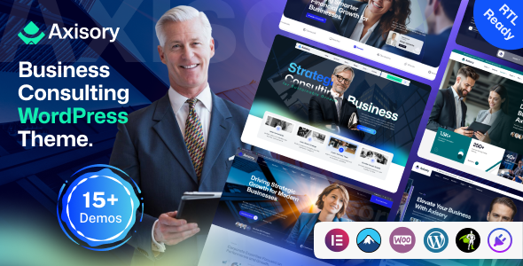 Axisory - Business Consulting WordPress Theme