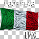 Italia Loop Flag - VideoHive Item for Sale