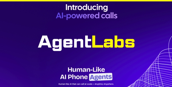 AgentLabs - AI Voice Calling Agents & Lead Intelligence SaaS Platform