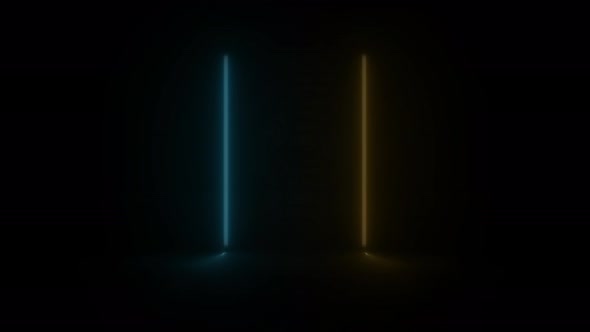 Concept 80-N1 Abstract Neon Lights Animation