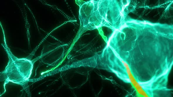 Neuronal Network of Neuron Cells alt