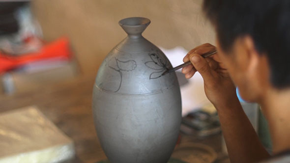 Vase Handwork 7