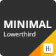 Minimal Lower Third - VideoHive Item for Sale