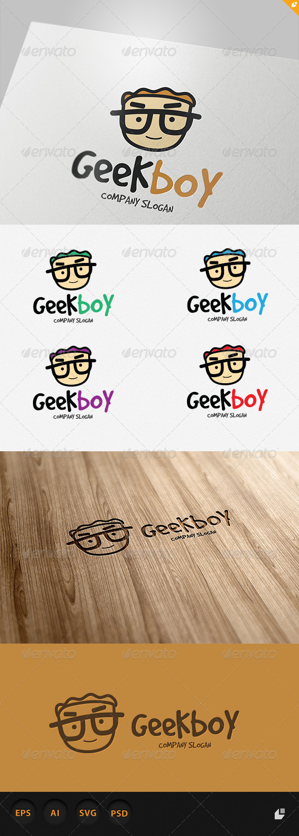 Geek Boy Logo
