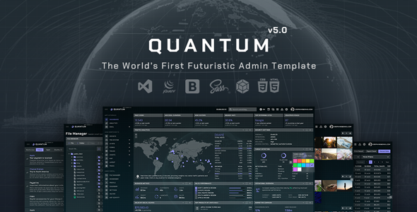 Quantum - .NET Core 10.0 MVC Admin Template