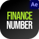 Finance Number Counter - VideoHive Item for Sale