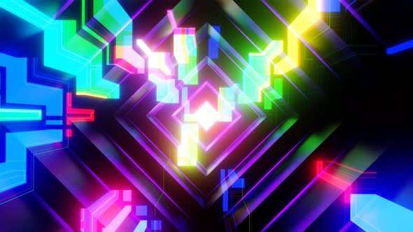 Colorful vj background,Vj Loop Background,vj tunnel background