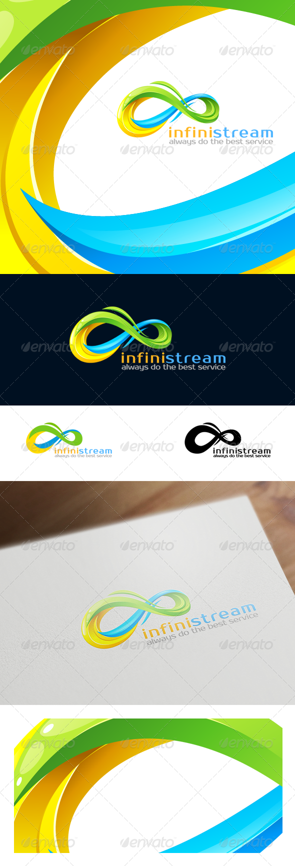 Colorful Infinity Logo - Corporate Logo