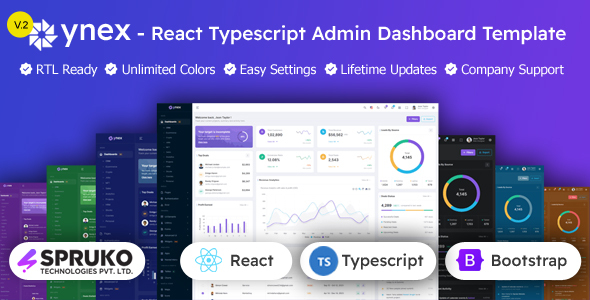 Ynex - Reactjs Typescript Admin Panel Template