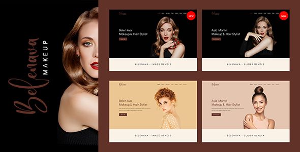 Belenava - Beauty, Makeup Artist & Hair Salon Template