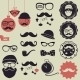 Hipster Christmas Set - GraphicRiver Item for Sale