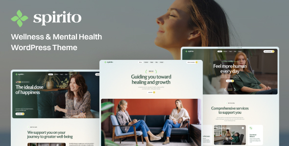 Spirito – Wellness & Mental Health WordPress Theme