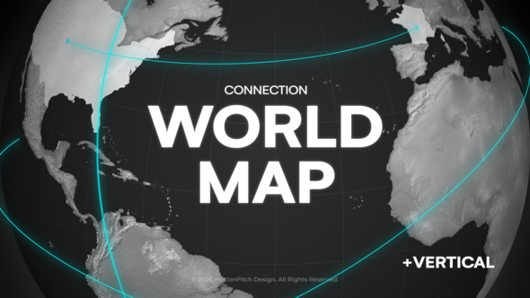 World Map Connection