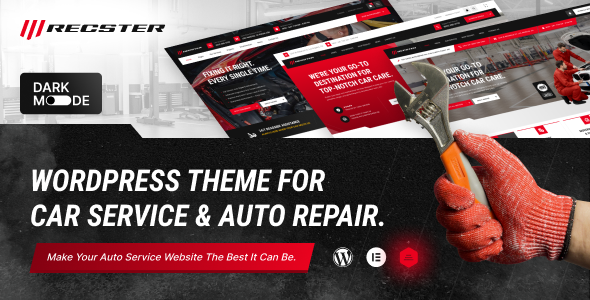 Recster - Car Service & Auto Repair WordPress Theme