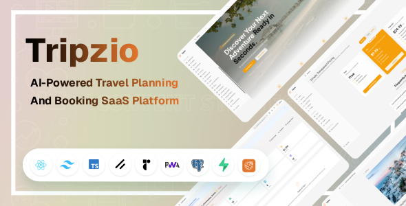 Tripzio - AI-Powered Travel Planning & Booking SaaS Platform