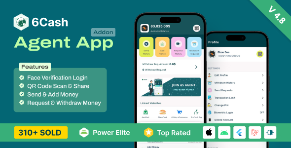 6Cash - Agent App