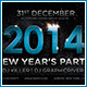 2014 New Year’s Flyer  - GraphicRiver Item for Sale