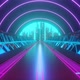 Seamless looped animation of futuristic city nft illustration or cyberpunk - VideoHive Item for Sale