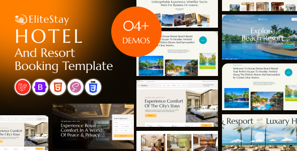 EliteStay - Hotel Booking Laravel Template