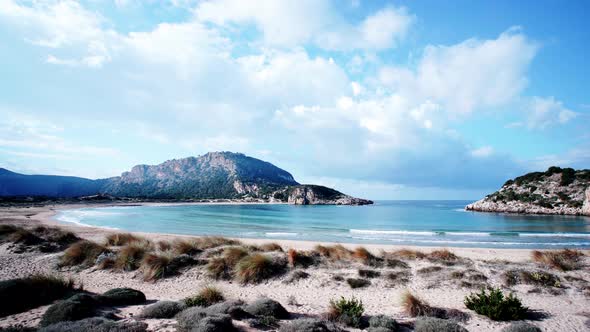 Greek Voidokilia Beach, Timelapse