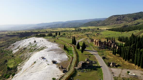 Ancient ruins of Hierapolis.