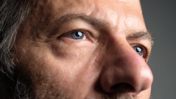 Facial Mimics of a Man