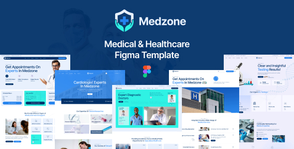 Medzone - Medical & Healthcare Figma Template