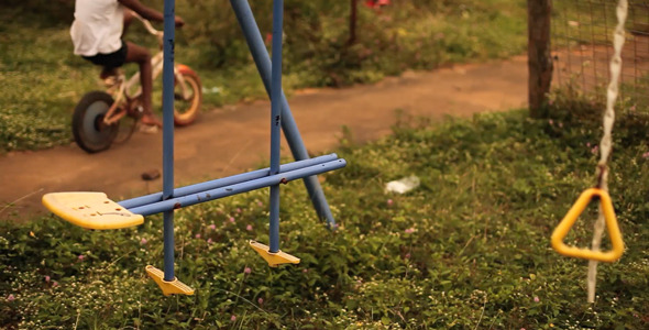 Children's Swing Play Set
