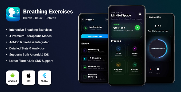 Breathing Exercises App - The Ultimate Zen & Mindfulness Solution